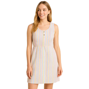 SEERSUCKER STRIPED SUMMER DRESS SIZE 4